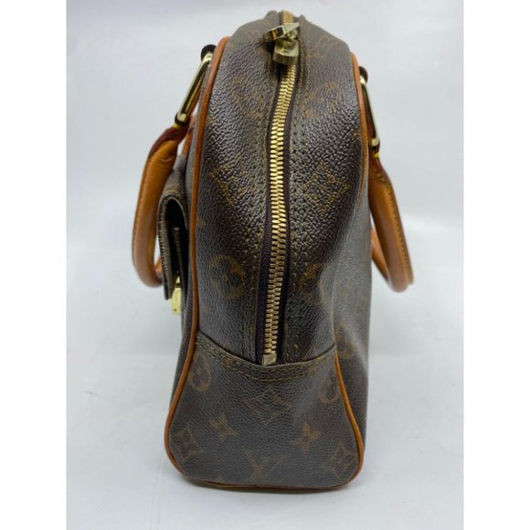 Louis Vuitton Manhattan PM Brown Tote Handbag - Picture 5 of 16